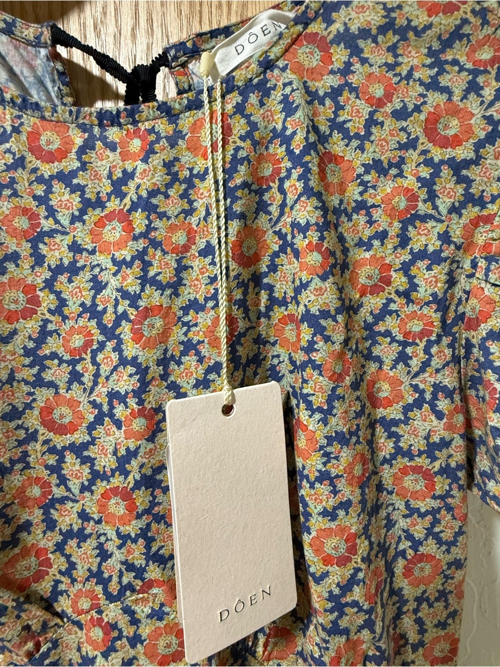 Doen Rhodia Dress XS Jardin Du Solein BNWT - Picture 4 of 4